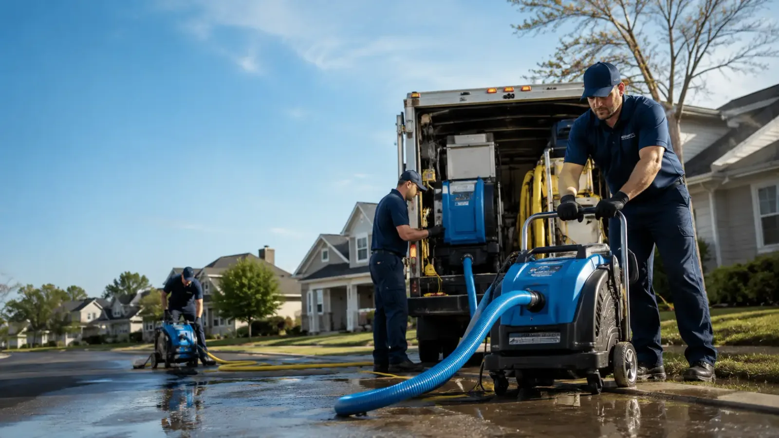 Flood Damage Cleanup in Chippewa Lake, MI